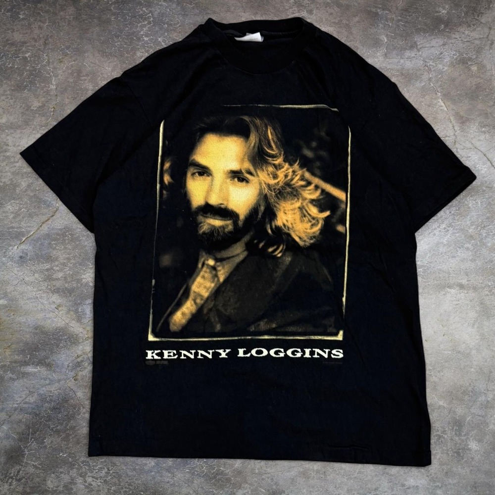 Vintage Kenny Loggins Leap Of Faith Album Tee Made In USA Adult Large 90s VTG